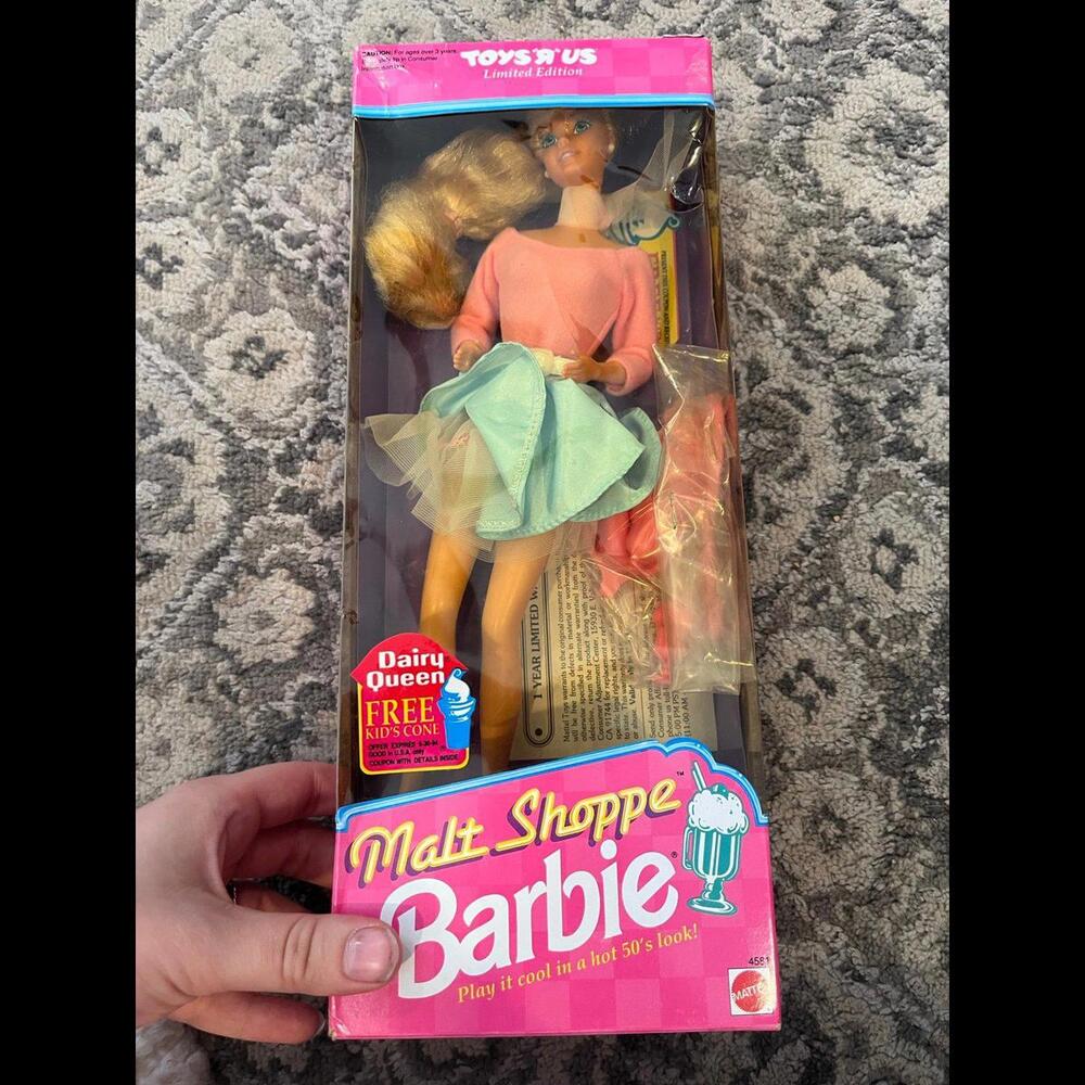 1992 Toys R Us Limited Edition, Malt Shoppe Barbie Doll